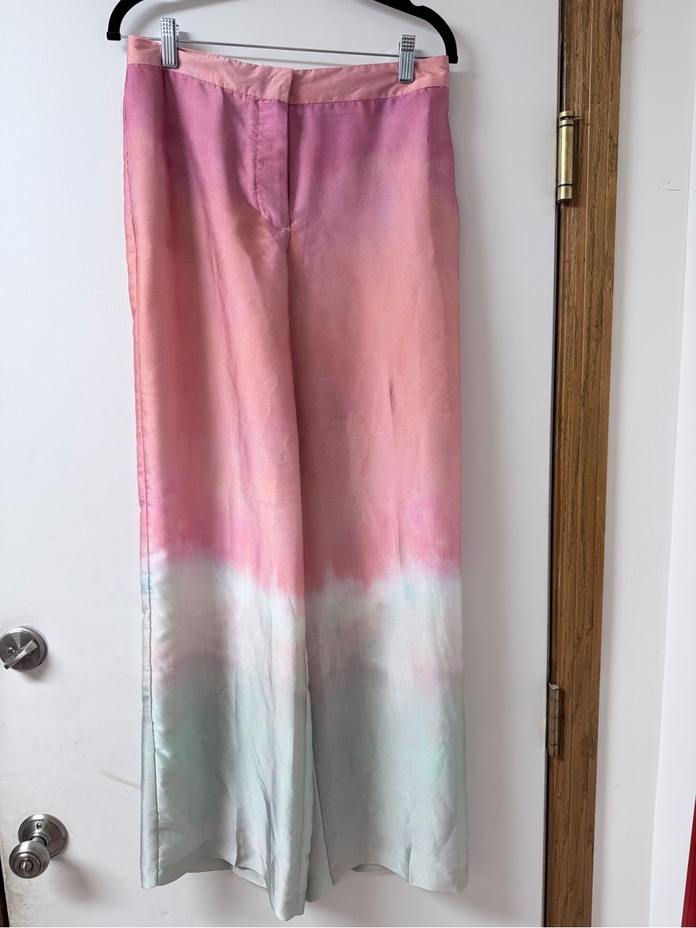 Zara Polyester NWT Wide Leg Bottoms - Pink